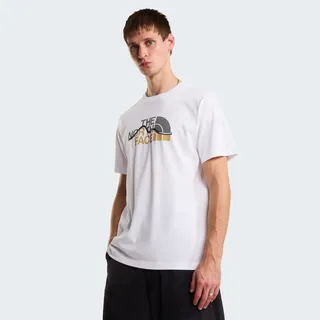 The North Face M Mountain Line weiß XL