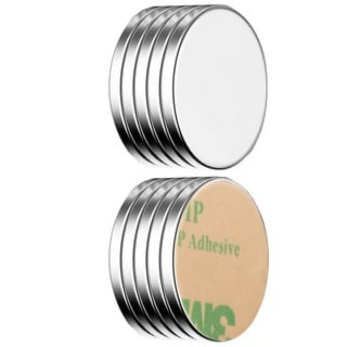 ECENCE Magnet Neodym Klebe-Magnete 10x selbstklebend Magnet rund (10-St) 30x2mm