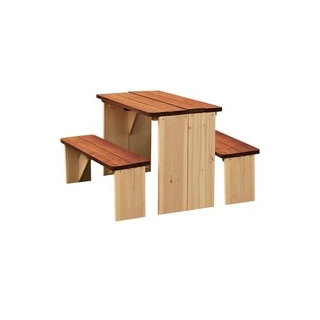 AXI Picknick-Set ZidZed braun Holz B/H/T: ca. 80x45x45 cm