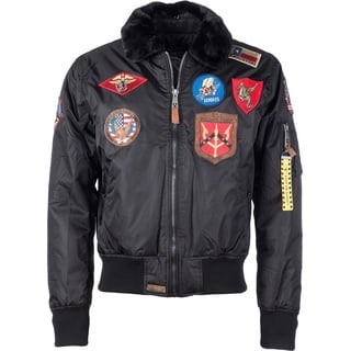 Top Gun Machine, Textiljacke - Schwarz - L