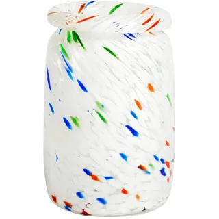 HAY Splash Vase 22,5 cm, weiß