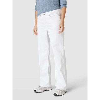 Jeans mit 5-Pocket-Design Modell 'Dream', Weiss, 38/32