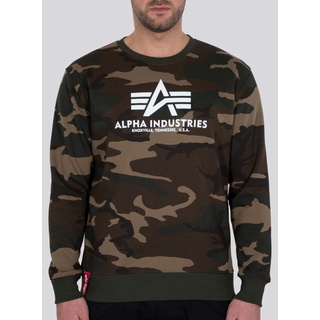 Alpha Industries Basic Camo Sweatshirt, mehrfarbig, Größe L