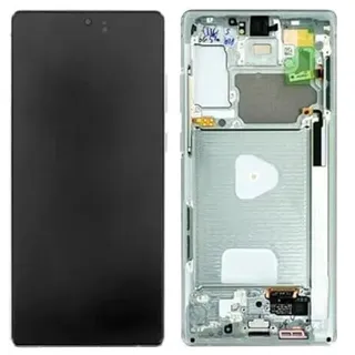 SPES Original Amoled Display Bildschirm Touchscreen Anzeige für Samsung Galaxy Note 20 5G N980 N981 Rahmen Grün mit Werkzeug
