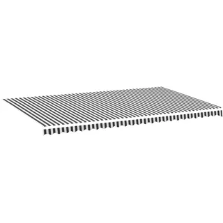 vidaXL Markisenbespannung 295 x 350 cm grau