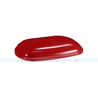 Deckel für TTS Treteimer Derby 60 L und 30 L rot 100 % aus glattem und desinfizierbarem Polypropylen