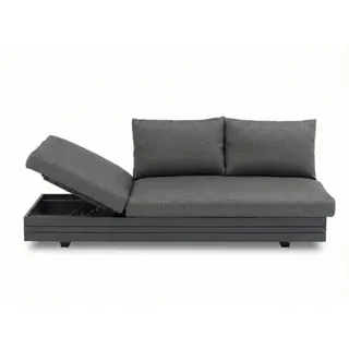 Zebra Technologies Zebra Cubo Neo Lounge 3-Sitzer graphite 198 x 81 x 76 cm inkl. Polster