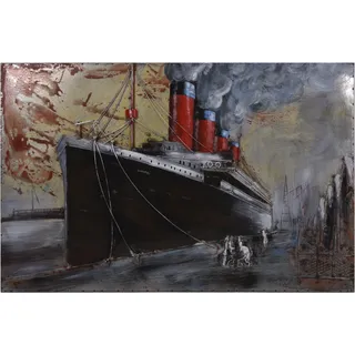interia home & living Schiff Metall 120x80 cm