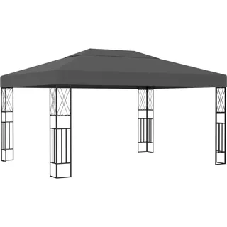 vidaXL Pavillon 3×4 m Anthrazit Stoff