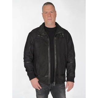 Lederjacke JCC Gr. 70, schwarz Herren Jacken