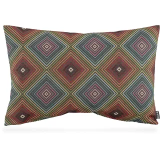 H.O.C.K. Selin Kissen inkl. Füllung Zierkissen Dekokissen bunt Multicolor Boho (60x40cm, Multicolor)