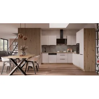 Küchen-Preisbombe Winkelküche SOLANO L-Form 280 cm beige