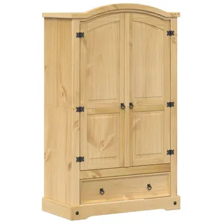 vidaXL Kleiderschrank Corona 101 x 170 x 52 cm Braun
