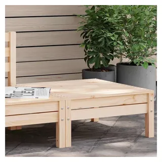 vidaXL Gartenhocker Massivholz Kiefer