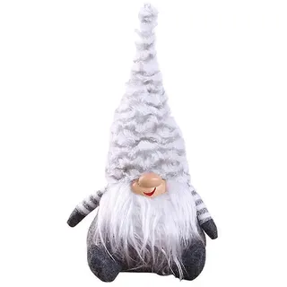 Handgefertigte Weihnachtswichtel-ornamente, Weihnachtsmann Tomte Nisse, Tischdekoration, Plüschpuppe, Weihnachtsgeschenk (streifenmuster)