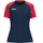 T-Shirt Damen Blau/Rot 34/36
