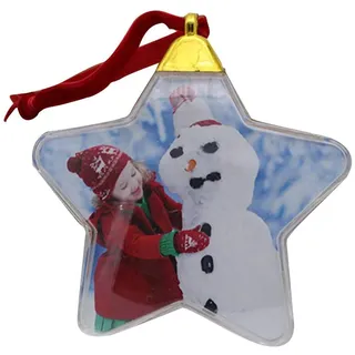 Goodtimera Christbaumkugel, Weihnachtskugel Mit Foto - Weihnachtskugeln Personalisiert, Transparent Und Aus Kunststoff, Geschenk Benutzerdefinierte