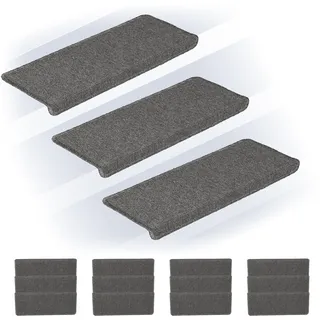 Relaxdays Stufenmatte 65 x 24 cm Grau