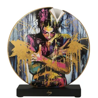 GOEBEL Vase Lana Frey -Liberation bunt, | Gr.: onesize