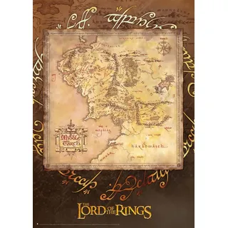 Schmidt Spiele Puzzle The Lord of the Rings Middle Earth 1000 Teile