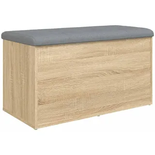 vidaXL Polsterbank Sonoma-Eiche Braun 82 x 42 x 45 cm