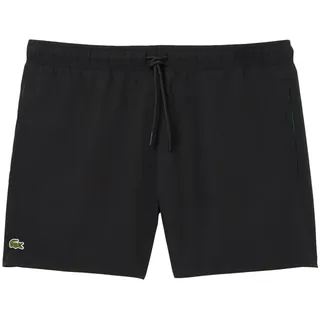 Lacoste - Quick-Dry Badeshorts Herren schwarz - schwarz