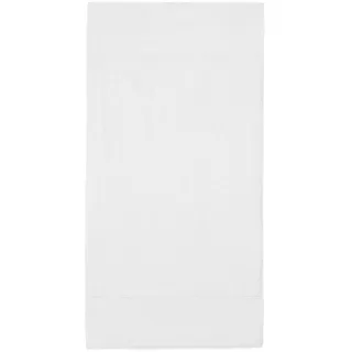 Feiler Handtücher Exclusiv mit Chenillebordüre Handtuch 50x100 cm | weiß - weiß