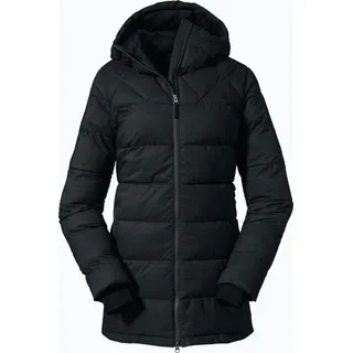 Schöffel Damen Boston Parka (Größe L, schwarz)