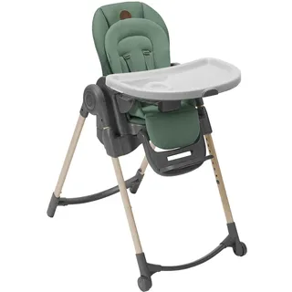 Maxi-Cosi Hochstuhl Minla mitwachsend ab Geburt - 14 Jahre - Hochstuhl, Babyliege mit Liegefunktion & Tablett - Beyound - Green Eco