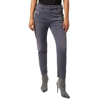 Diesel D-Fayza 0670M Damen Jeans Hose Boyfriend (DE/NL/SE/PL, Bundweite, 26, Slim, Regular, Grau) - 26W