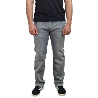 Diesel 5-Pocket-Jeans Diesel Herren Jeans LARKEE RB008 Basic, Grau, Uni, Regular Straight, Stretch grau 34leyoley