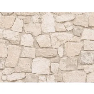 A.S. Création Papiertapete Steinoptik 53 cm x 10 m 0 g Beige/Braun 692429