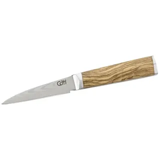 Herbertz 67-Lagen Damast Schälmesser 67 cm Olivenholz