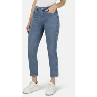 STOOKER WOMEN 5-Pocket-Jeans Straight Fit Zermatt Denim Straight Fit Casual Clean Wash Denim Jeans für Damen blau 36