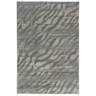 Zebra Antik Teppich - Hellgrau 160x230
