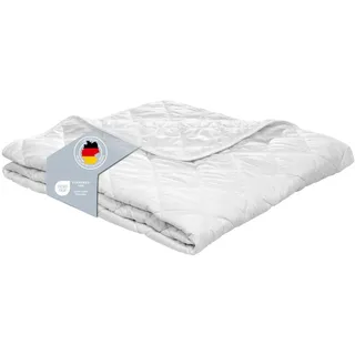 XDream Ultra leichte Bettdecke | 220 x 240 cm | sehr dünne Sommerdecke | XDREAM Pure - Weiß