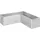 Belvedere Mini L150 152 x 152 x 45 cm silber-metallic