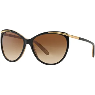 Ralph Damen 0Ra5150 109013 59 Sonnenbrille, Schwarz (Black/Nude/Brown Gradient) - 59 (XL)