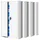 C001 185 x 90 x cm weiß