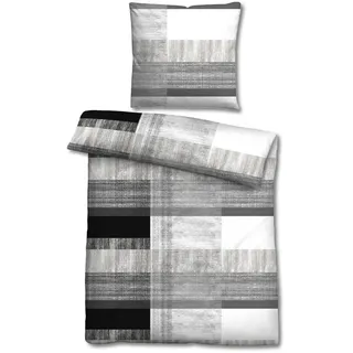 sleezzze Mikrofaser-Satin Weiß 155 x 220 cm + 80 x 80 cm