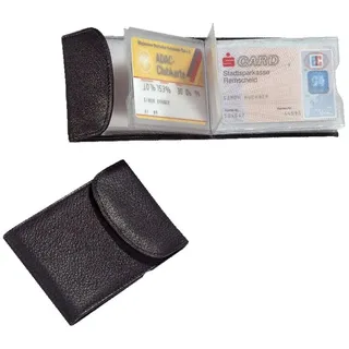 Jüscha Alassio® 42002 Kredit- und Visitenkartenetui 42002 schwarz