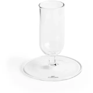 HAY - Tiny Vase Ø 7 x H 8.6 cm, klar