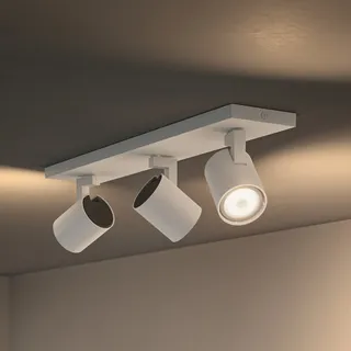 Deckenleuchte Philips Hue, Philips Hue Runner, dimmbar, Weiß, für Wohnzimmer, Aluminium, Modern - 48 - 9 - 10.9