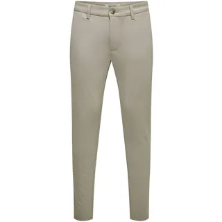 Only & Sons ONSMARK Slim Fit Chinohose Khaki 34 32