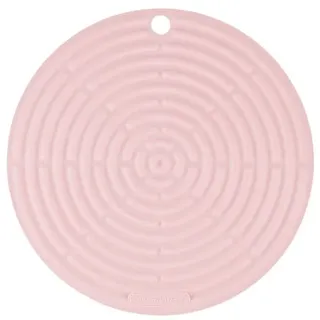 Le Creuset Topflappen aus Silikon, ⌀ 20 cm, Pink,