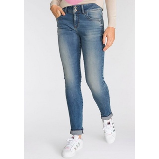 LTB Slim-fit-Jeans MOLLY HIGH SMU mit sehr schmalem Bein und hoher Leibhöhe blau 26