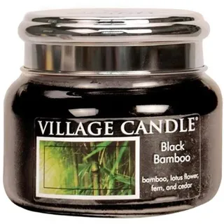 Village Candle Black Bamboo Duftkerze im Glas, groß, 740 g