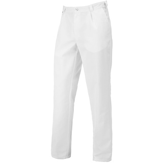 BP 1359-686-21-56n Hose für Männer, mit Bundfalten und Taschen, 230,00 g/m2 Stoffmischung mit Stretch, weiß, 56n