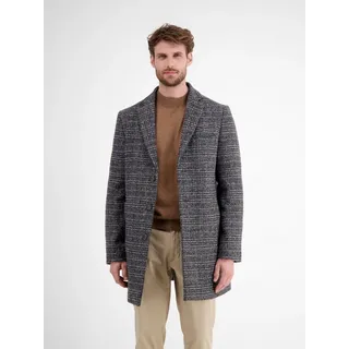 LERROS Wollmantel Herren-Mantel, kariert blau XL (58)