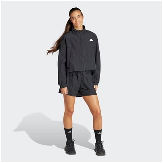 adidas Sportswear Trainingsanzug W GAMETIME S TS (2-tlg) schwarz L